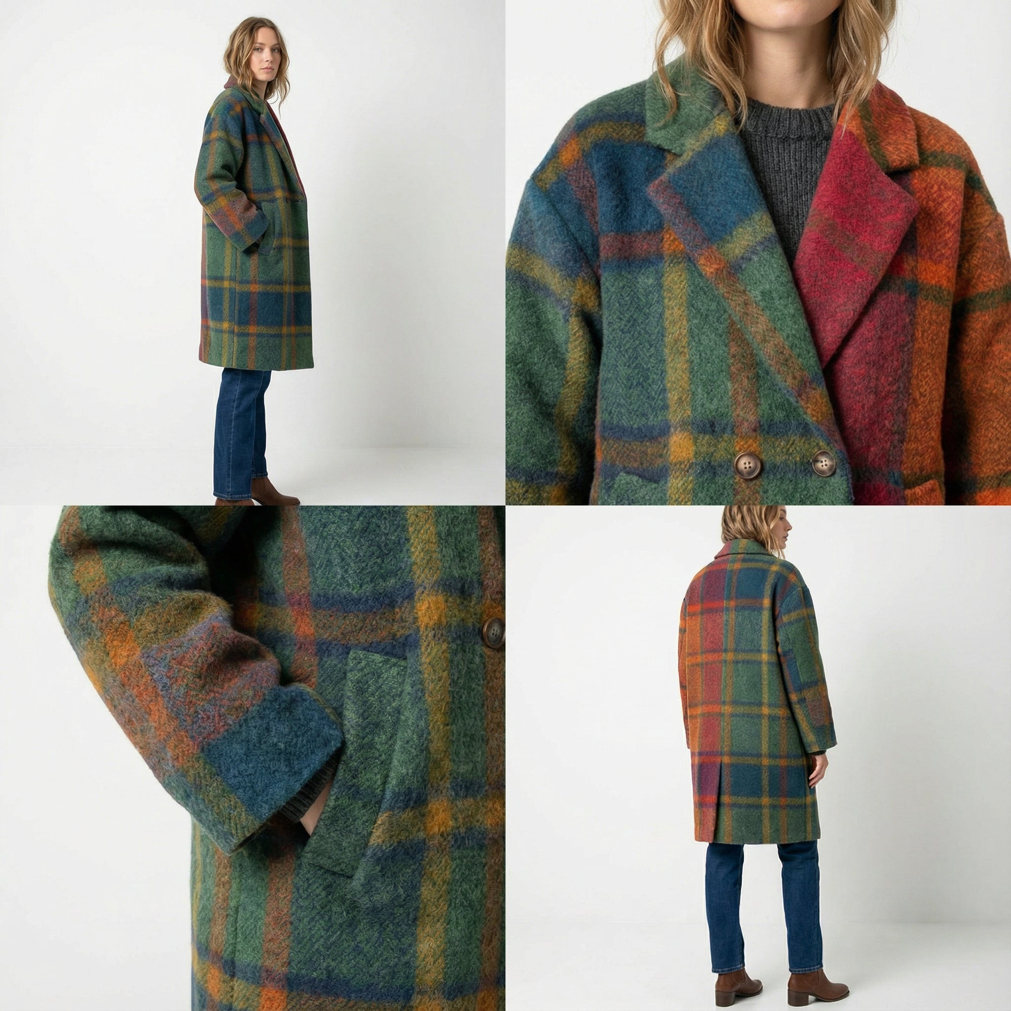 The Montrose | Karomantel für Damen