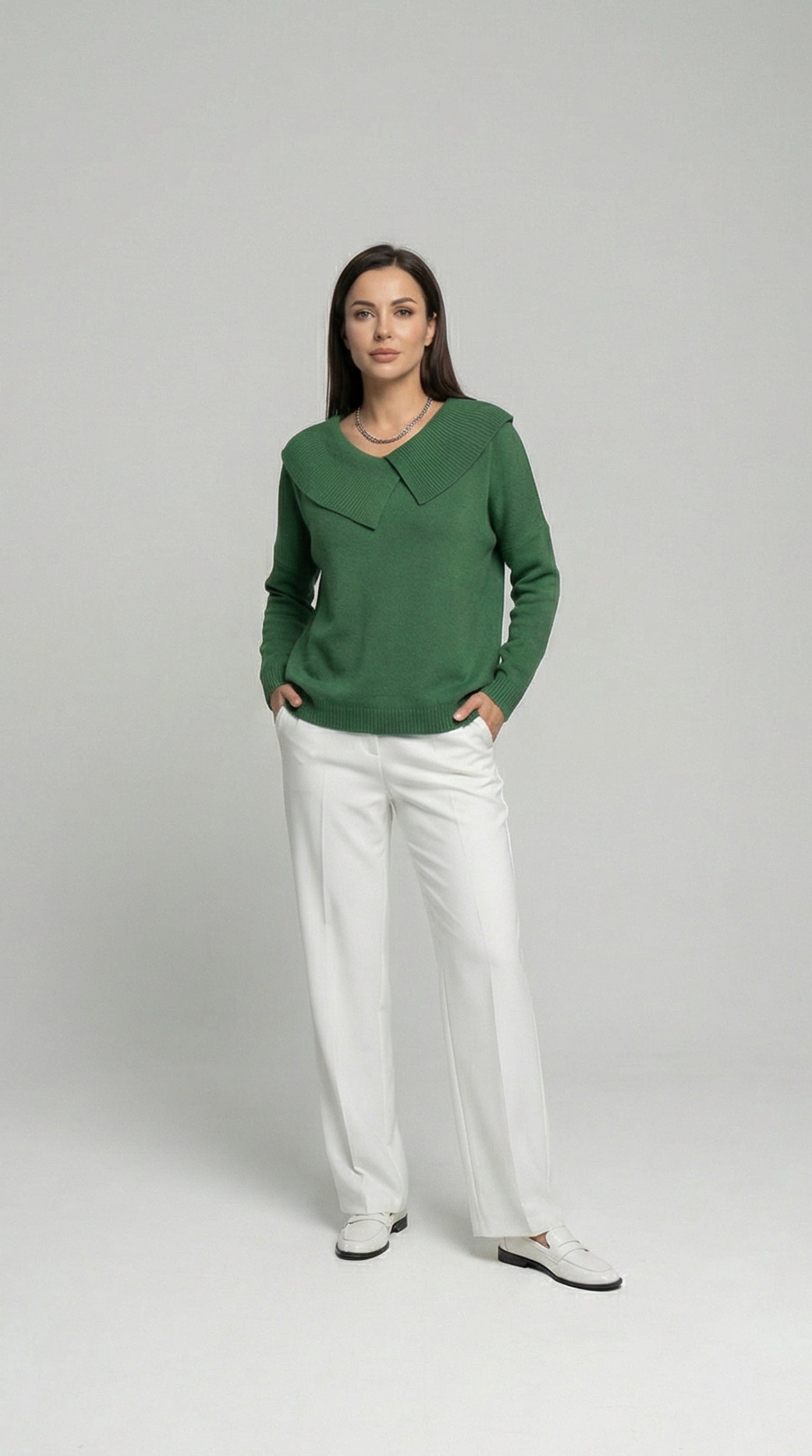 Ivy Grace | Warmer Pullover mit weichem Kragen