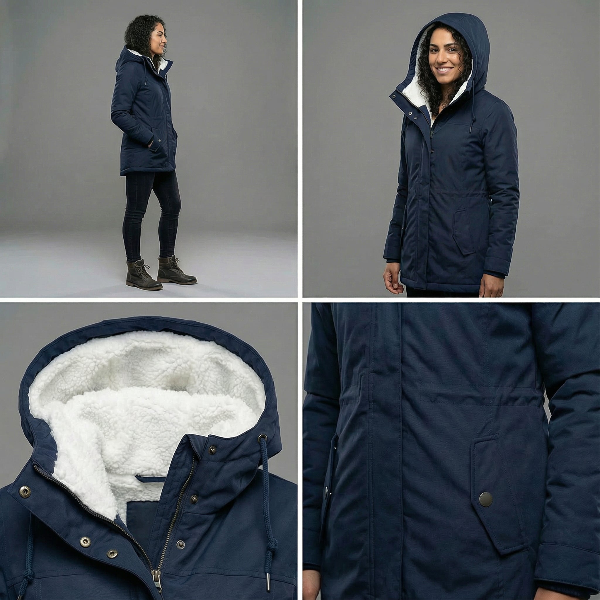 Nordic Shield | Wasserdichte Winterjacke mit Kapuze
