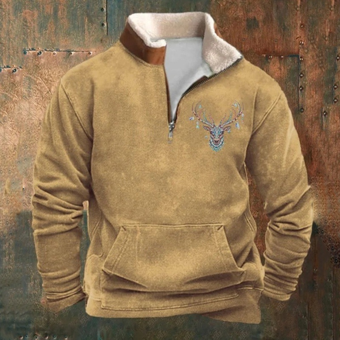 PIERRE™|VIERTEIL-ZIP-PULLOVER