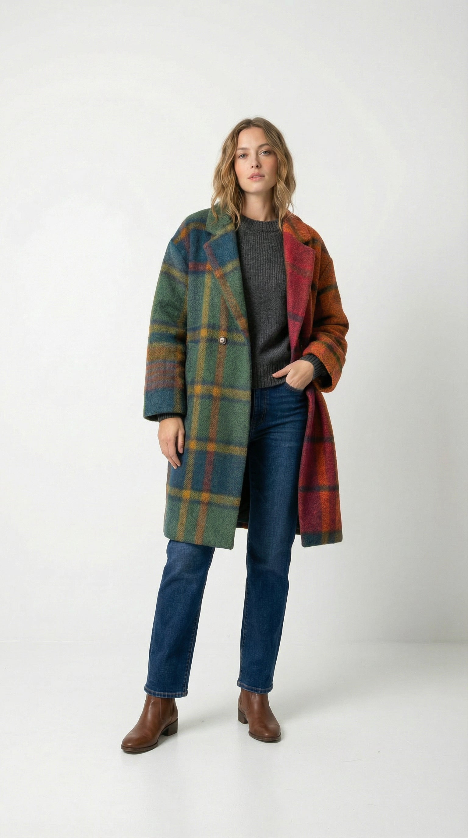 The Montrose | Karomantel für Damen