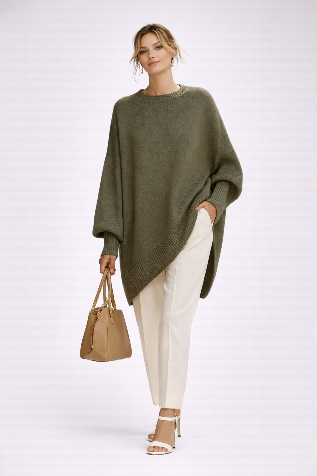 Élise Classic Knit Pullover