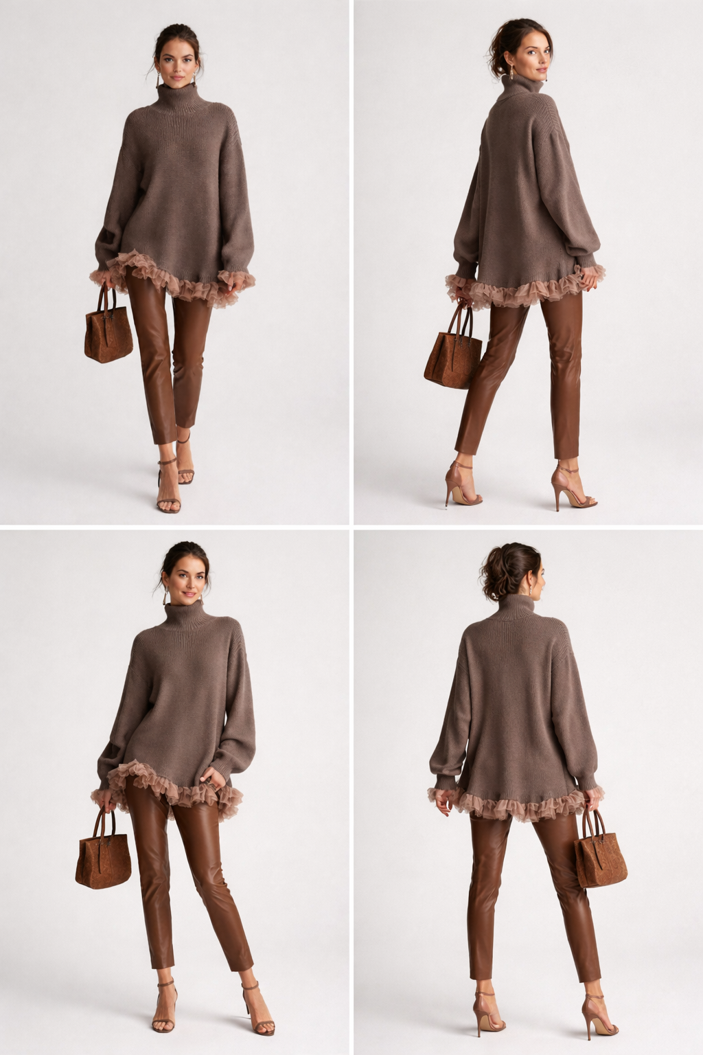 AtelierDelHaus Ruffle Knit