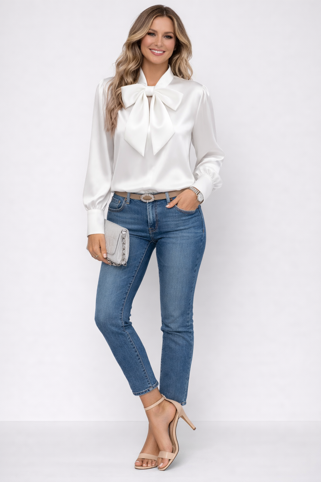 AtelierDelHaus Bow Blouse