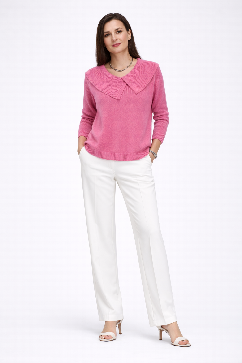 Ivy Grace | Warmer Pullover mit weichem Kragen